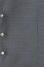 Hammerschmid Trachtenweste Hannes grau Detail Knopfleiste | Hammerschmid Hannes traditional vest grey button placket detail