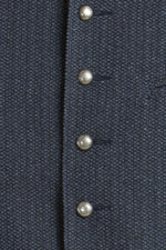 Hammerschmid Trachtenweste Roman marine Rückansicht | Hammerschmid Trachtenweste Roman navy back view
