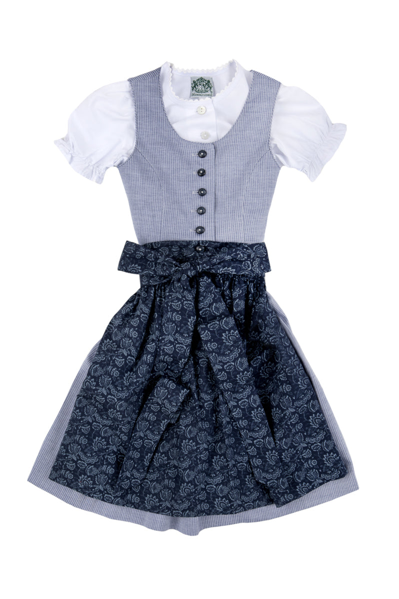 Hammerschmid Kinderdirndl Bergsee blau