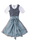 Hammerschmid Kinderdirndl Bergsee hellblau rosa