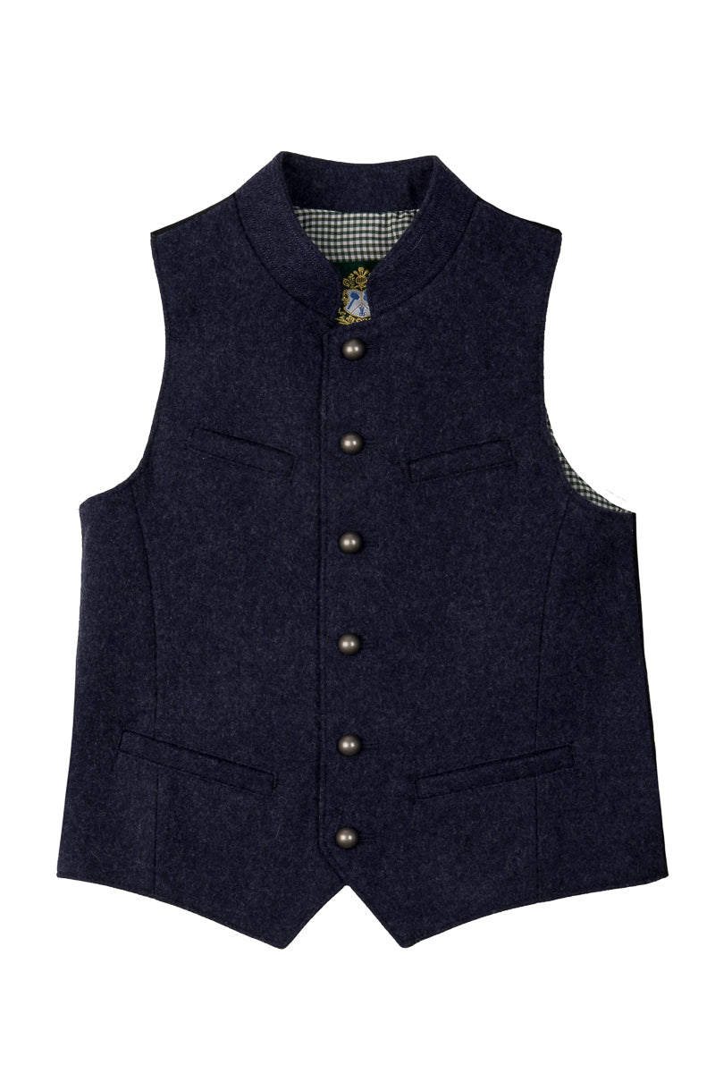 Hammerschmid Kinder Trachtenweste Maxi marine