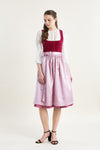 Hammerschmid Samtdirndl Plattensee pink Vorderansicht | Hammerschmid Samtdirndl Plattensee pink front view