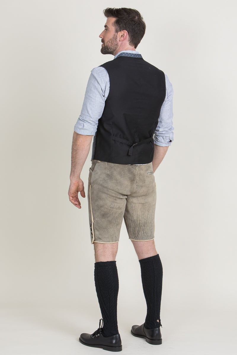 Hammerschmid Trachtenweste Niklas hellblau Getragen | Hammerschmid Trachtenweste Niklas light blue worn