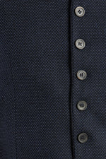 Hammerschmid Trachtenweste Rudi blau Detail | Hammerschmid Trachtenweste Rudi blue detail
