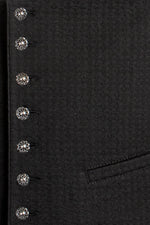 Hammerschmid Trachtenweste Fritz schwarz Getragen | Hammerschmid traditional vest Fritz black worn