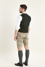 Hammerschmid Trachtenweste Georg oliv Getragen | Hammerschmid Trachtenweste Georg olive worn