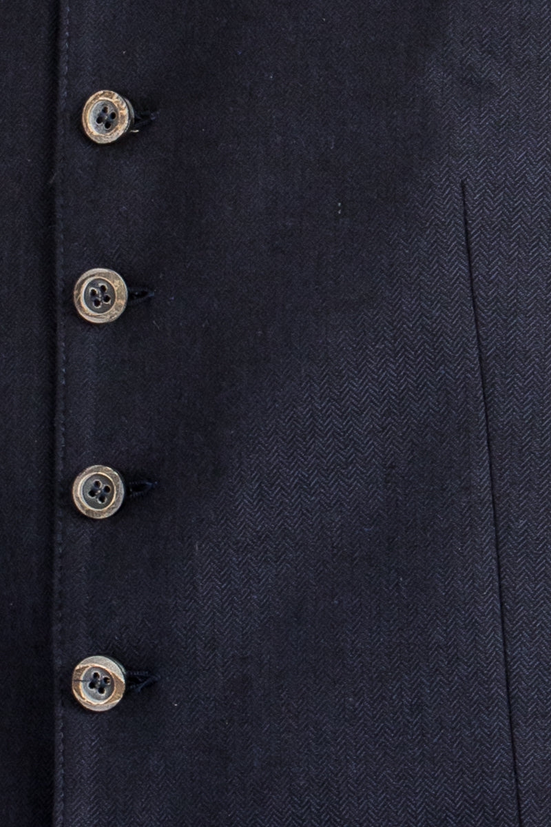 Hammerschmid Trachtenweste Phil marine Getragen | Hammerschmid Trachtenweste Phil navy worn