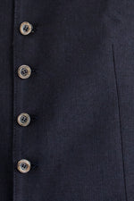 Hammerschmid Trachtenweste Phil marine Getragen | Hammerschmid Trachtenweste Phil navy worn