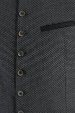 Hammerschmid Trachtenweste Rudi schwarz Rückansicht | Hammerschmid Trachtenweste Rudi black back view