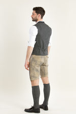 Hammerschmid Trachtenweste Rudi schwarz Getragen | Hammerschmid Trachtenweste Rudi black worn
