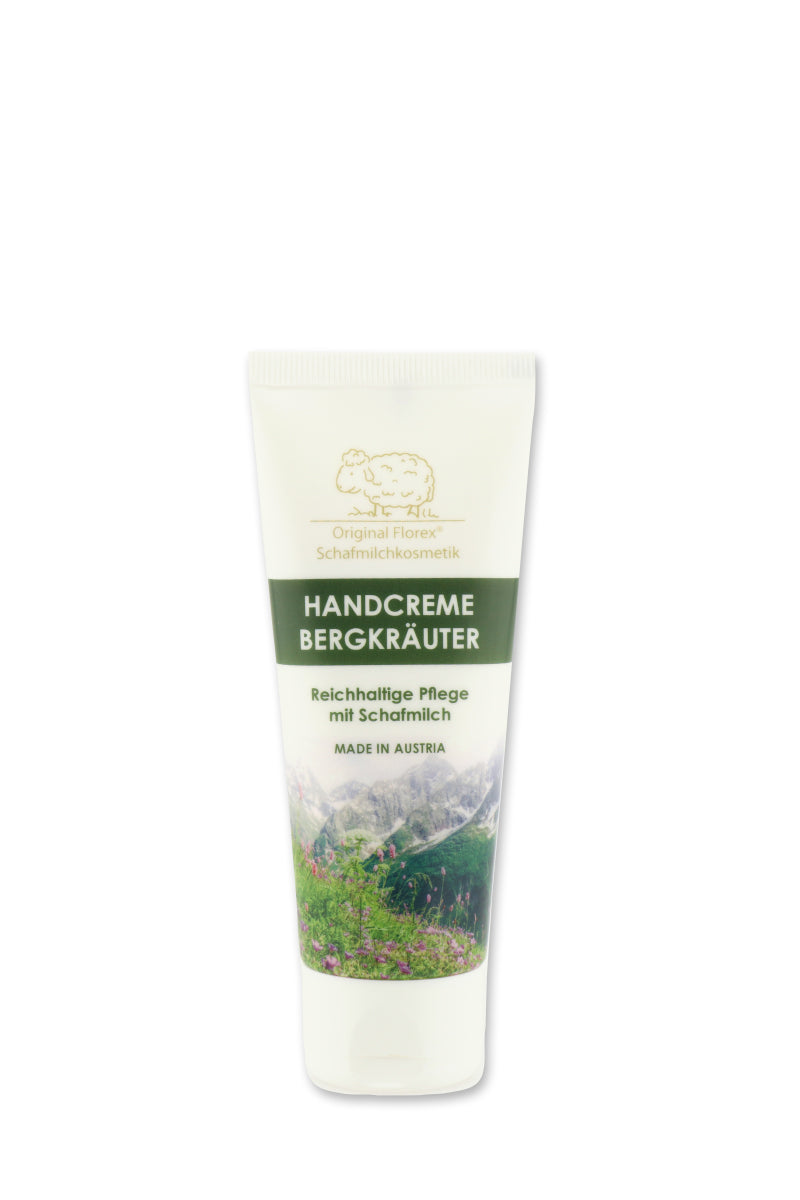 Schafmilchseifen Handcreme Bergkräuter 75ml