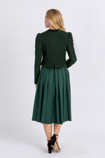 Heimatglück Trachtenjanker Elisabeth Tannengrün Getragen | Heimatglück Trachtenjanker Elisabeth dark green worn