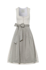 Heimatglück Dirndl Elena ecru Rückansicht | Heimatglück Dirndl Elena ivory back view