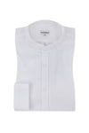 Heimatglück Trachtenhemd Max weiß Vorderansicht | Heimatglück Trachten Shirt Max white front view