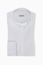 Gottseidank Trachtenhemd Lenz atlantik Vorderansicht | Gottseidank Bavarian shirt Lenz atlantic blue front view