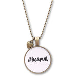 handg'macht mit Liebe Kette hoamat