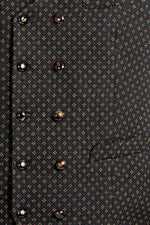 Gottseidank Trachtenweste Egon Antikschwarz Knopfdetail | Gottseidank Trachten Vest Egon antique black button detail