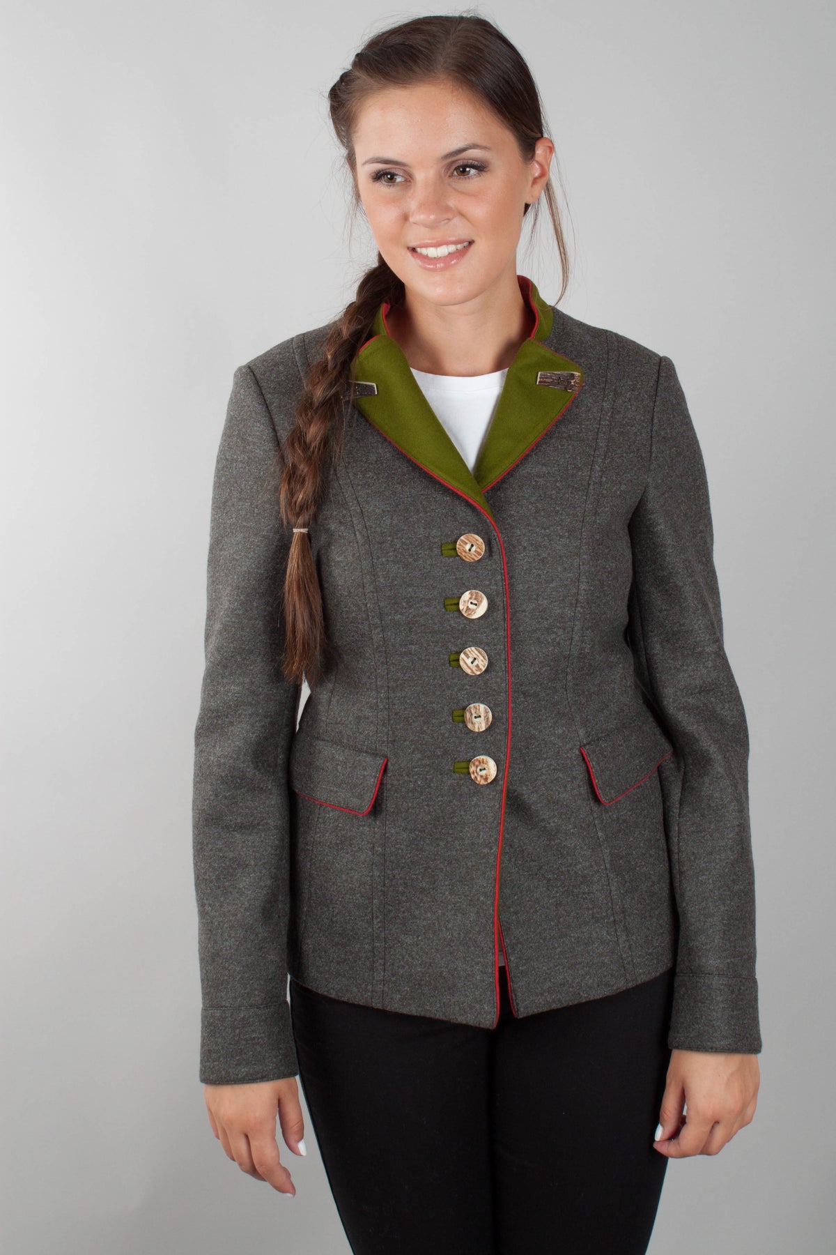 Bauer Trachtenblazer Damen Detail | Bauer women's traditional blazer detail