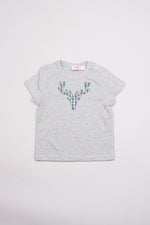 MGS Kinder Shirt Hirsch grün