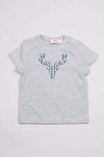 MGS Kinder Shirt Hirsch grün