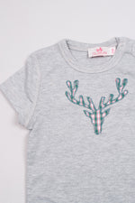 MGS Kinder Shirt Hirsch grün