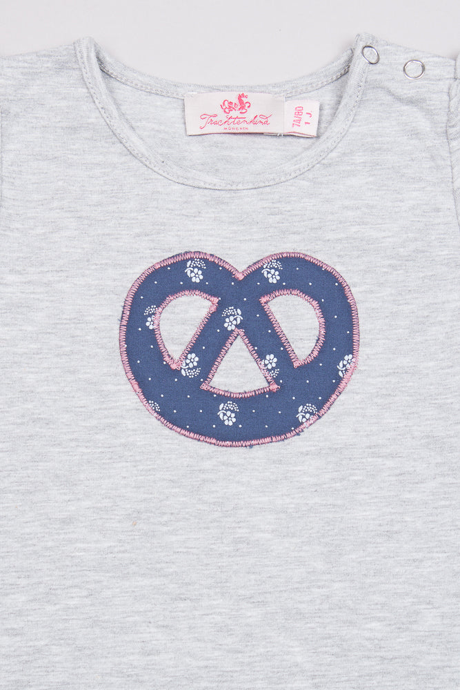 Trachtenkind Kinder Shirt Breze Blau