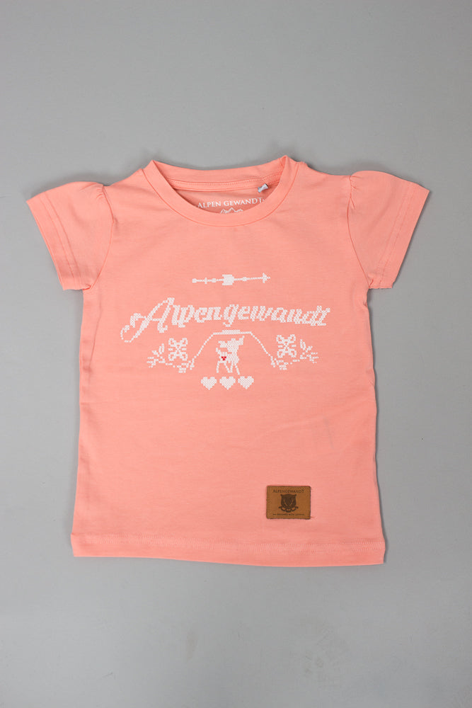 Alpengewandt Kinder T-Shirt GS2016003 lachs