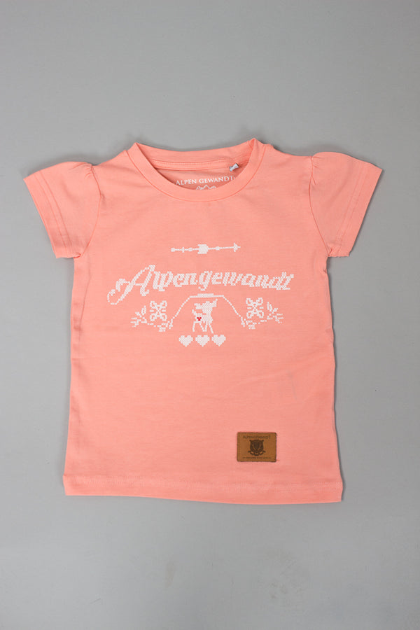 Alpengewandt Kinder T-Shirt GS2016003 lachs