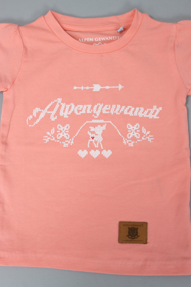 Alpengewandt Kinder T-Shirt GS2016003 lachs