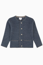 H.Moser Kinder Strickjanker Gerlitzen rauchblau