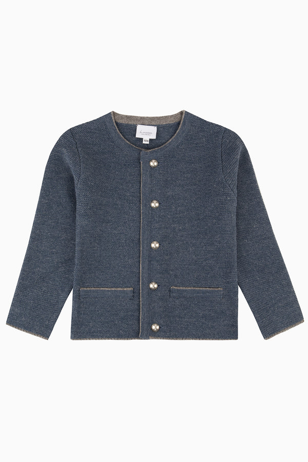 H.Moser Kinder Strickjanker Gerlitzen rauchblau