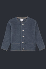 H.Moser Kinder Strickjanker Gerlitzen rauchblau