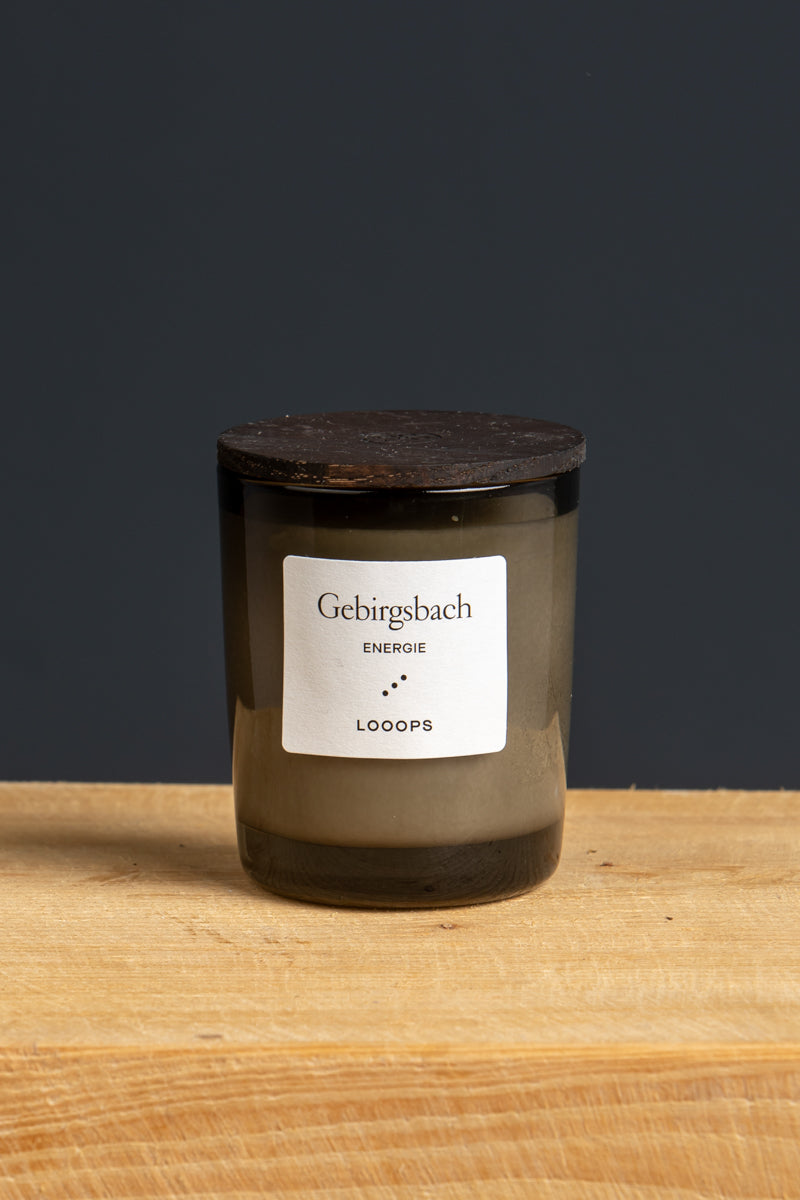 Loops Duftkerze Gebirgsbach 75g Sojawachs
