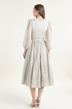 Kinga Mathe Hochzeitsdirndl Maranello creme getragen | Kinga Mathe wedding dirndl Maranello cream worn