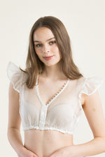 Kinga Mathe Dirndlbluse Kiki weiß Detail | Kinga Mathe Dirndl Blouse Kiki white detail