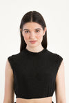 Kinga Mathe Dirndlbluse Heidi schwarz Rückansicht | Kinga Mathe Dirndl Blouse Heidi black back view