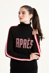 Krimson Klover Annika Turtleneck Sweater Black