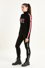 Krimson Klover Annika Turtleneck Sweater Black