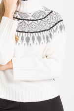 Krimson Klover Norwegerpulli Helena weiß Getragen | Krimson Klover Norwegian Pullover Helena white worn