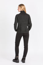 Krimson Klover Strickpullover Damen Janica Schwarz Getragen | Krimson Klover Women's Knit Sweater Janica Black worn