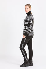 Krimson Klover Rollkragenpullover Simone schwarz Detail | Krimson Klover roll neck sweater Simone black detail