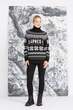 Krimson Klover Rollkragenpullover Simone schwarz Rückansicht | Krimson Klover roll neck sweater Simone black back view