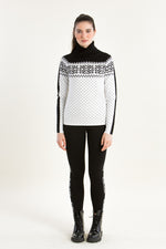 Krimson Klover Rollkragenpullover Sugarbush weiß Rückansicht | Krimson Klover roll neck sweater Sugarbush white back view