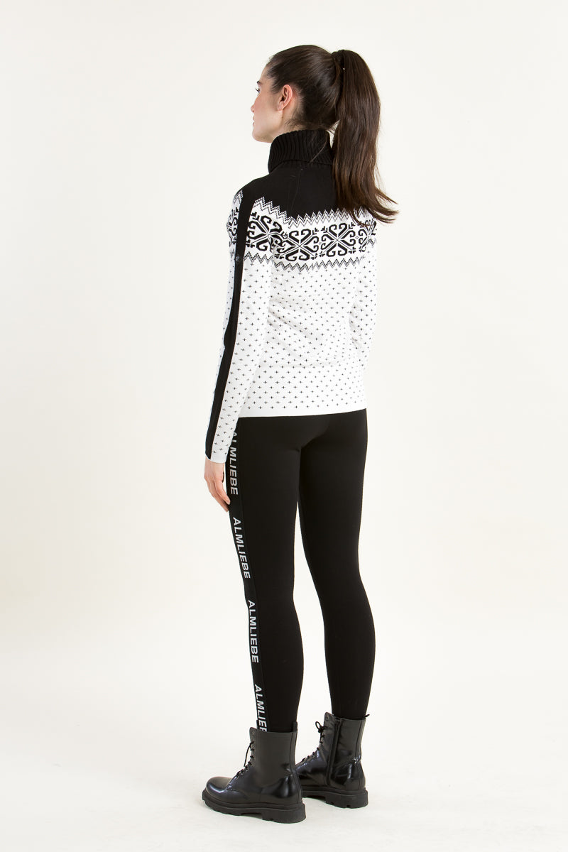 Krimson Klover Rollkragenpullover Sugarbush weiß Getragen | Krimson Klover roll neck sweater Sugarbush white worn