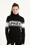 Krimson Klover Pullover Après schwarz Vorderansicht | Krimson Klover pullover Après black front view
