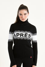 Krimson Klover Pullover Après schwarz Vorderansicht | Krimson Klover pullover Après black front view
