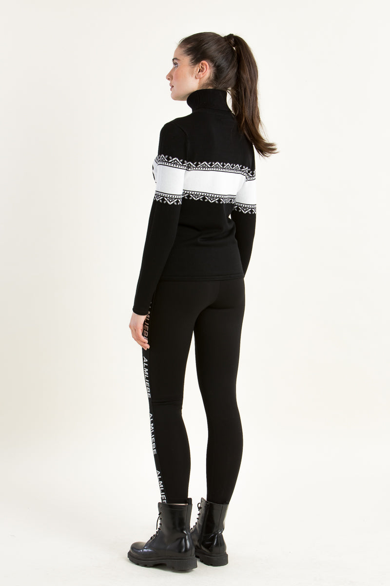 Krimson Klover Pullover Après schwarz Rückansicht | Krimson Klover pullover Après black back view