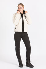 Krimson Klover Teddyjacke Bella Natur Detail | Krimson Klover Teddy Jacket Bella natural detail