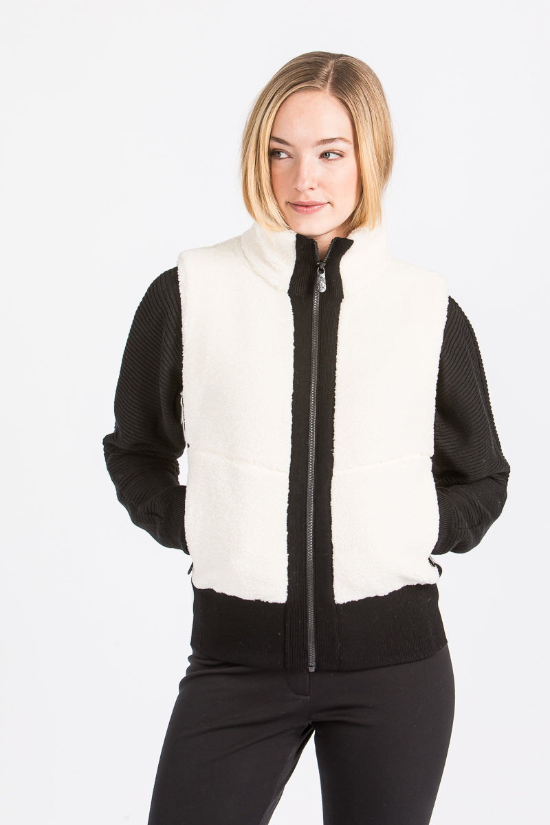 Krimson Klover Teddyweste Ember Natur Getragen | Krimson Klover teddy vest Ember natural worn