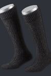Lusana Kindersocken Anthrazit